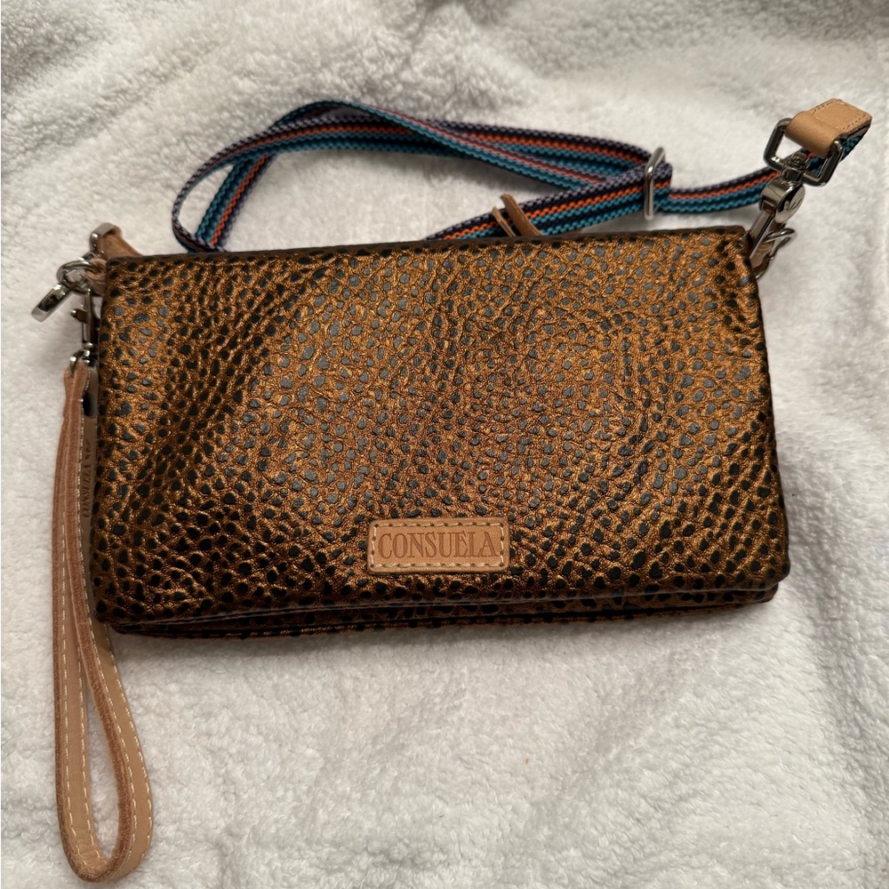 Consuela Sally Uptown Crossbody Purse/Wallet-genuine leather